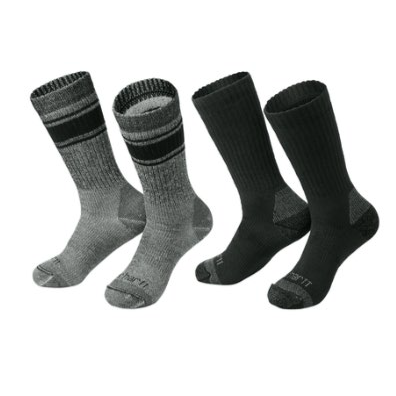 Donor incentive crew socks.